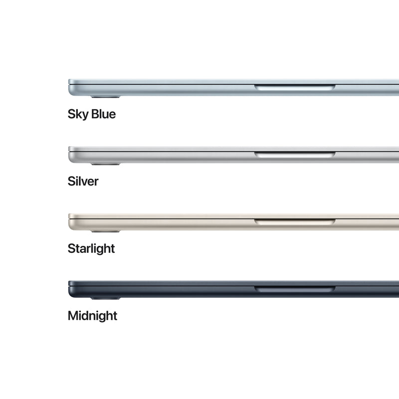 13-inch MacBook Air M5 Chip | 10-core CPU 8-core GPU | 16GB | 512GB - Midnight - Image 3