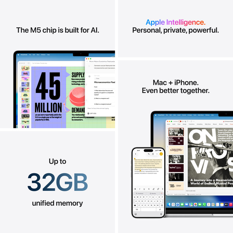 15-inch MacBook Air M5 Chip | 10-core CPU 10-core GPU | 16GB | 512GB - Sky Blue - Image 8