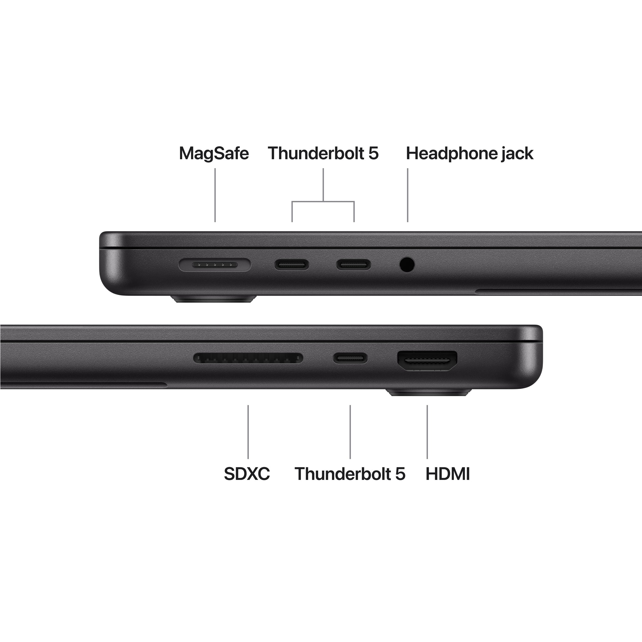 14-inch MacBook Pro M5 Max Chip | 18-core CPU 32-core GPU | 36GB | 2TB - Space Black - Image 6