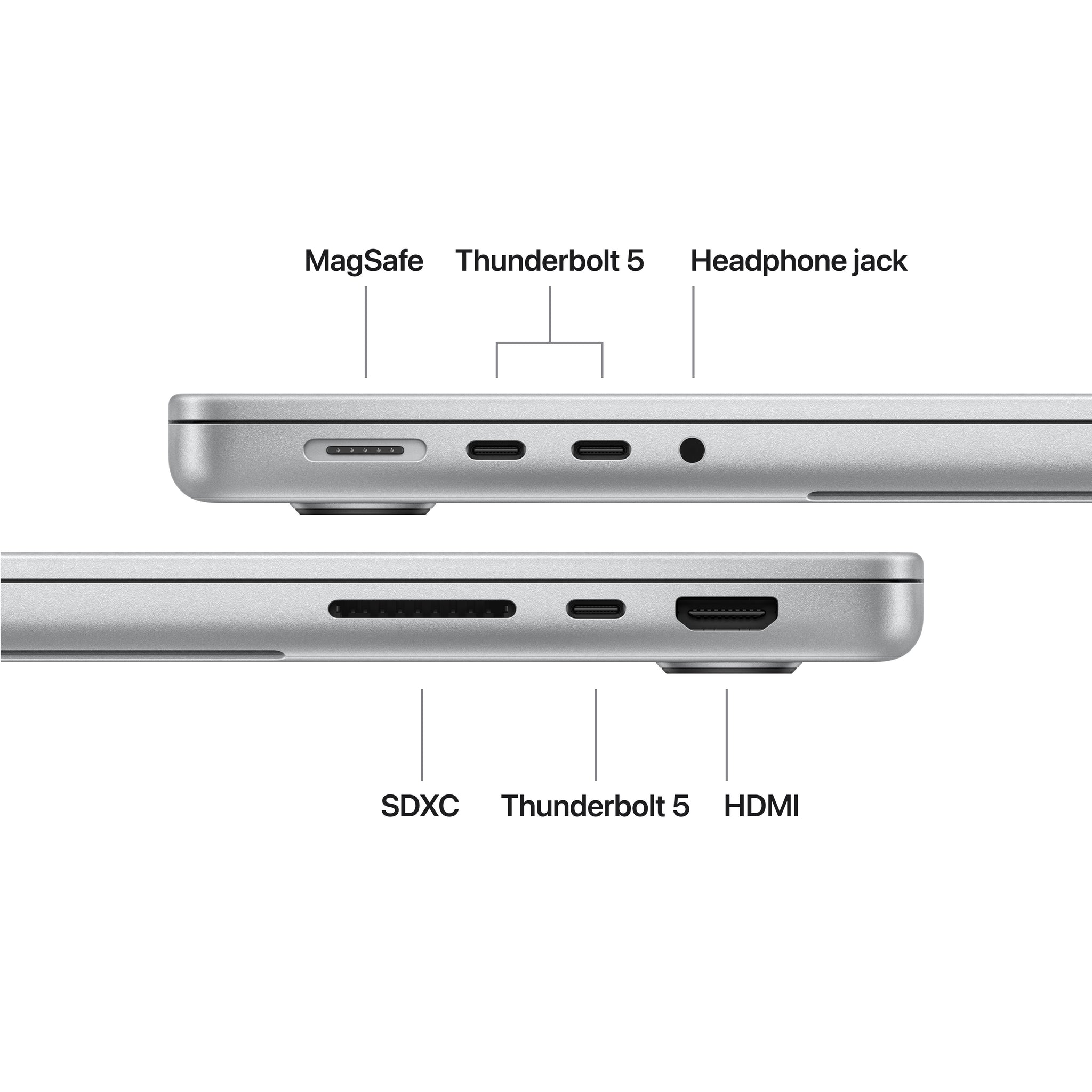 14-inch MacBook Pro M5 Pro Chip | 15-core CPU 16-core GPU | 24GB | 1TB - Silver - Image 7