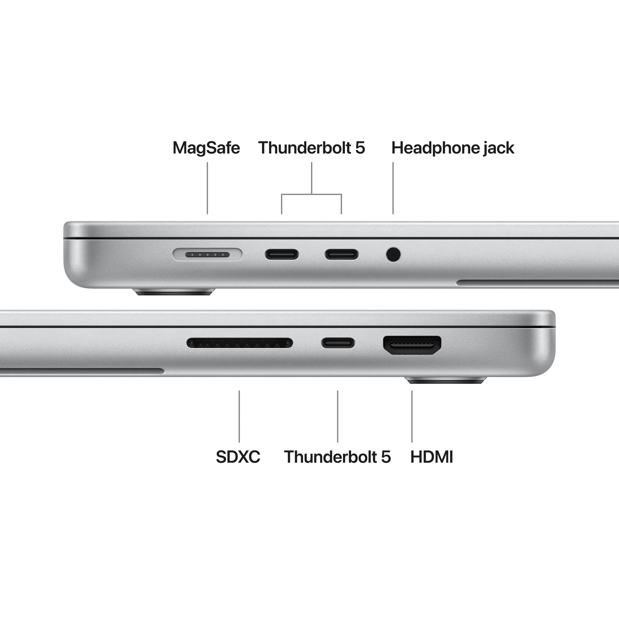 16-inch MacBook Pro M5 Pro Chip | 18-core CPU 20-core GPU | 48GB | 1TB - Silver - Image 7