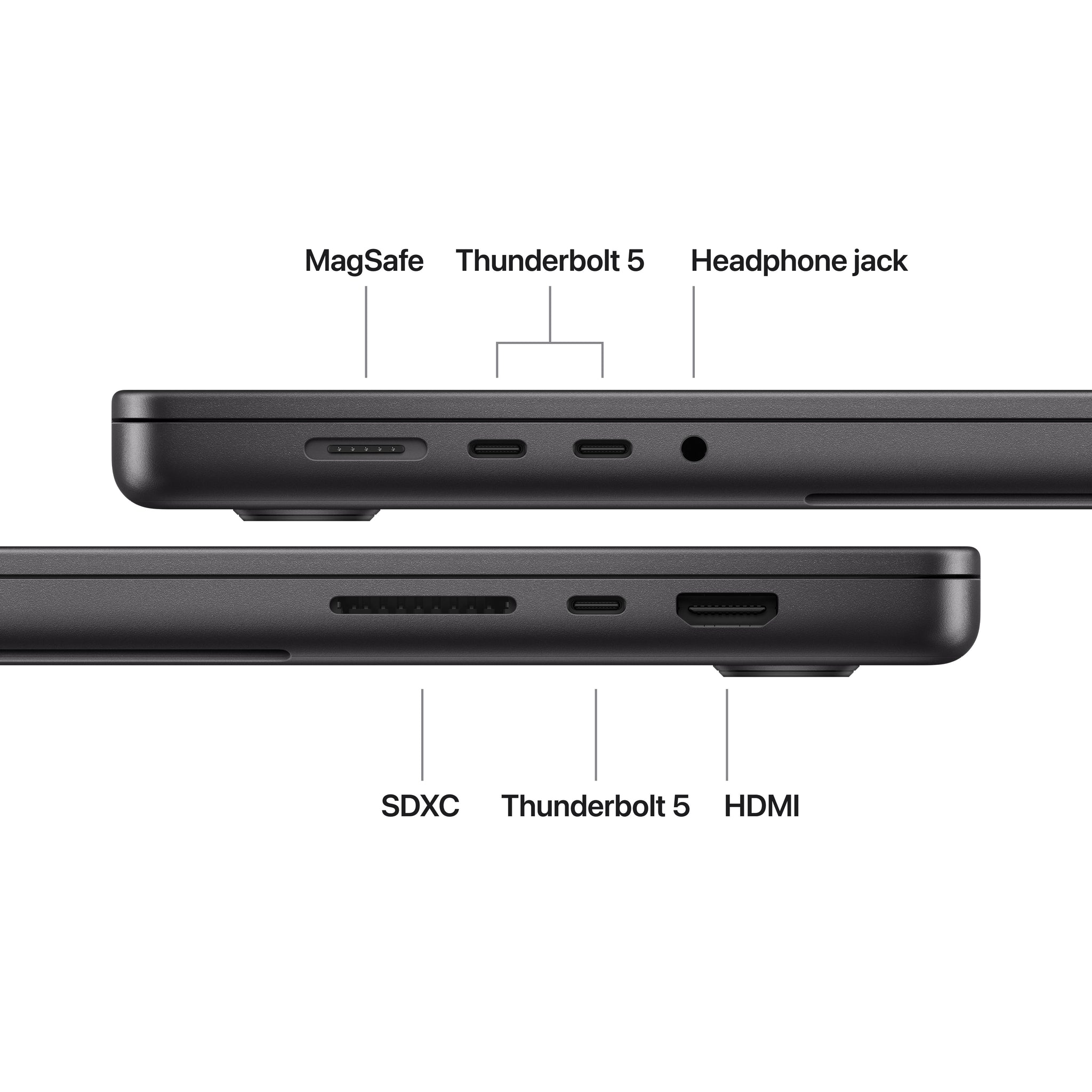 16-inch MacBook Pro M5 Pro Chip | 18-core CPU 20-core GPU | 48GB | 1TB - Space Black - Image 7