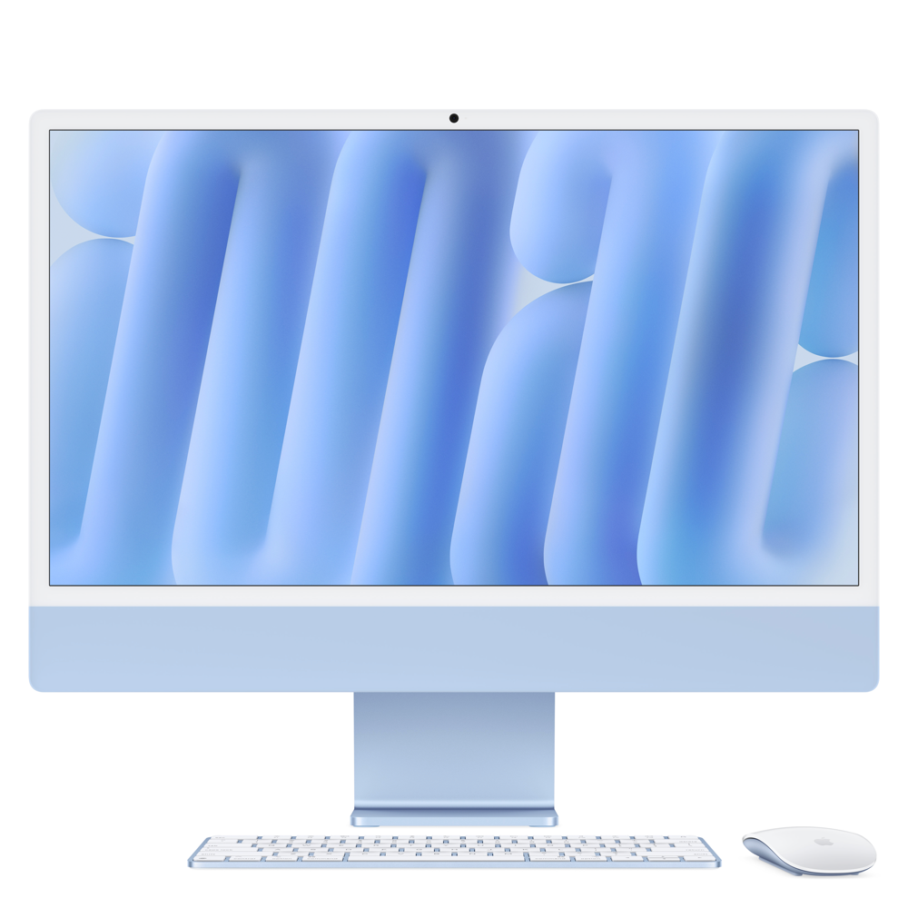 24-inch iMac M4-Chip with 8-core CPU - 8-core GPU 16GB | 256GB - Blue