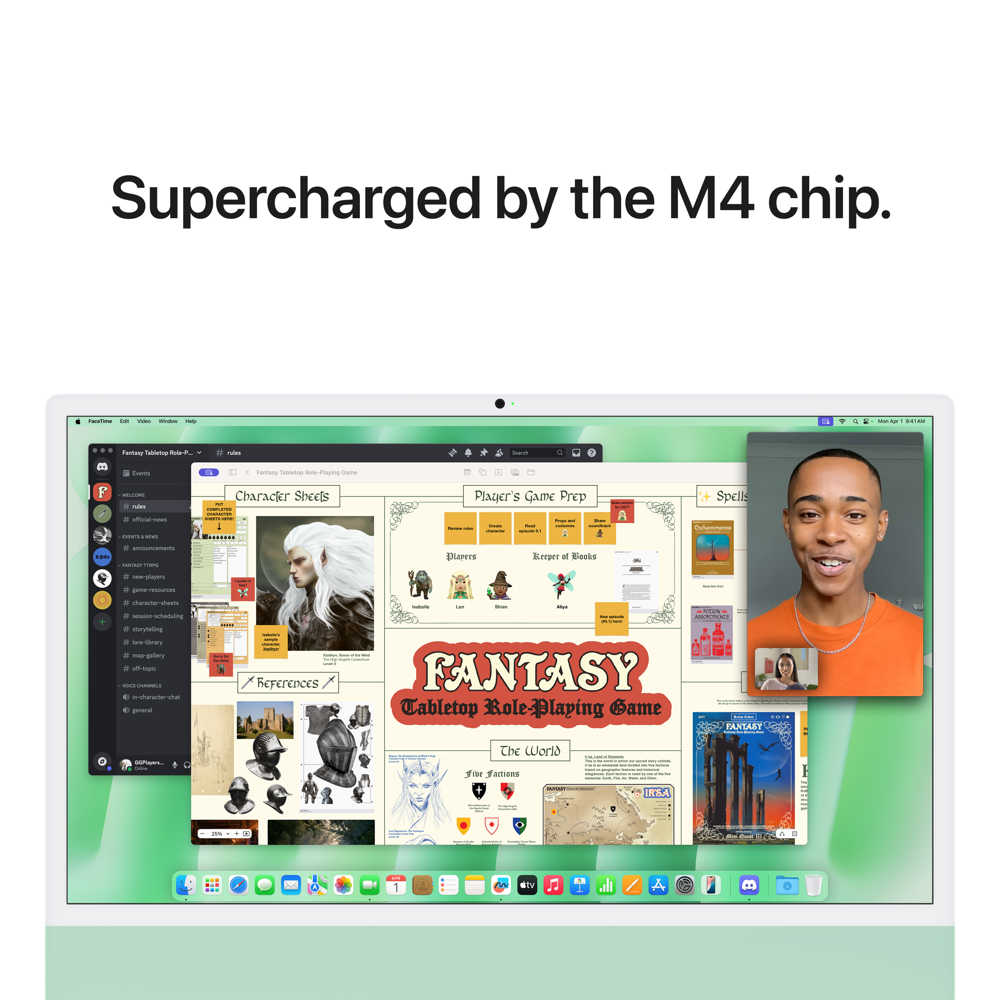 24-inch iMac M4-Chip with 10-core CPU - 10-core GPU 16GB | 512GB - Green - Image 7