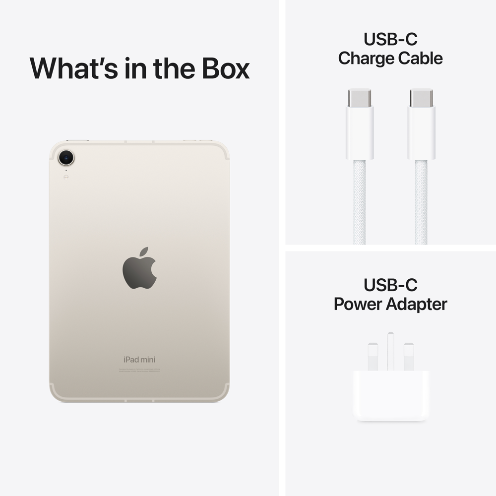 iPad mini Wi-Fi + Cellular 128GB - Starlight - Image 8